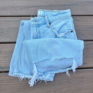Abercrombie 90s Straight Ultra High Rise Jeans